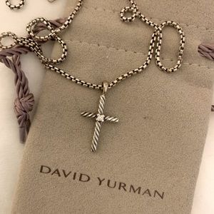 David Yurman cross necklace